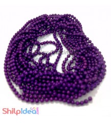 Metal Ball Chain 1.5mm - Violet - 2 meter